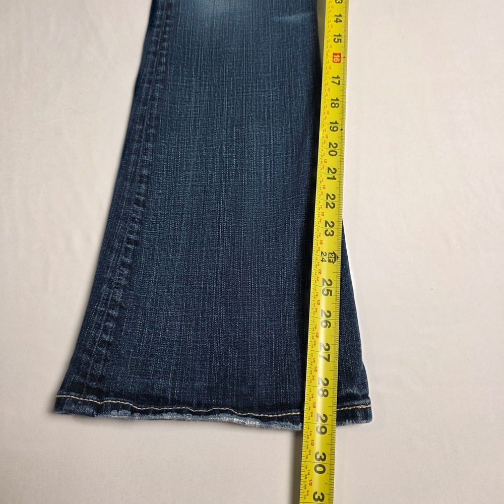 BKE Sabrina Bootcut Jeans Womens 30" Blue Medium Wash Stretch Low Rise Denim - Picture 3 of 13